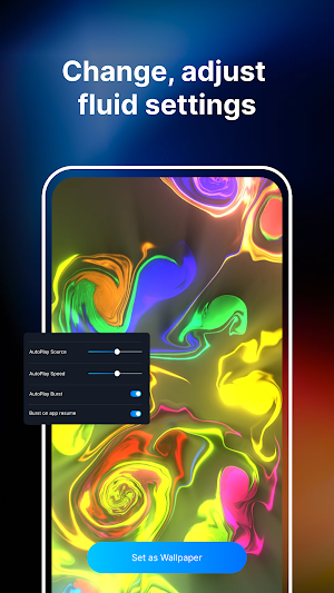 Magic Fluid: Live Wallpaper Screenshot 3