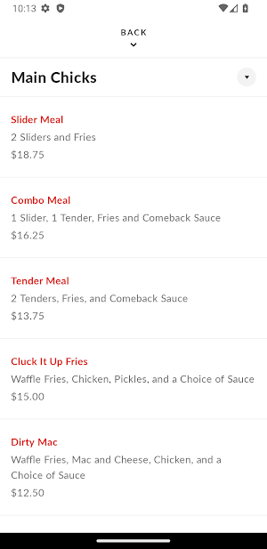 Main Bird Hot Chicken Screenshot 2