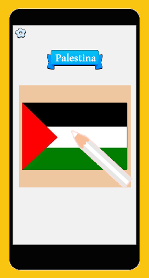 Flag Painting Draw Flag Puzzle Screenshot 1