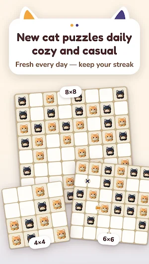 Cattern: Cat Logic Puzzle Screenshot 1