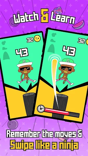 SwipeWarrior Screenshot 1