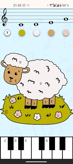 Music Notes & Nursery Rhymes Screenshot 3