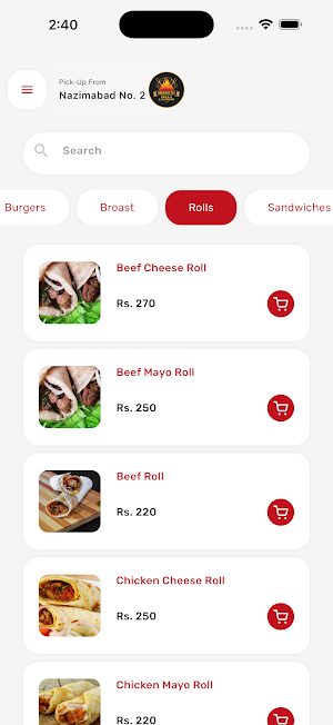 Meerath BBQ and Fast Food Screenshot 3