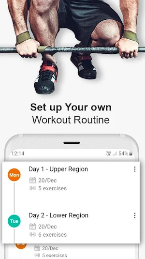 Gym WP - Dumbbell, Barbell and Supersets Workouts Screenshot 2