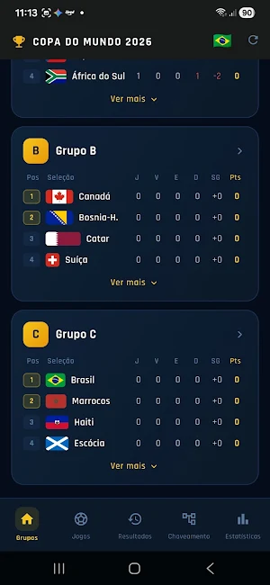 2026 World Cup Schedule Screenshot 0