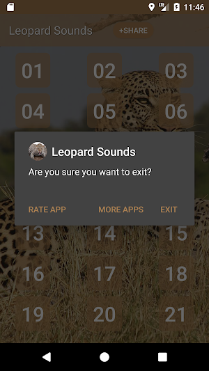 Leopard (Animal) Sounds Screenshot 3