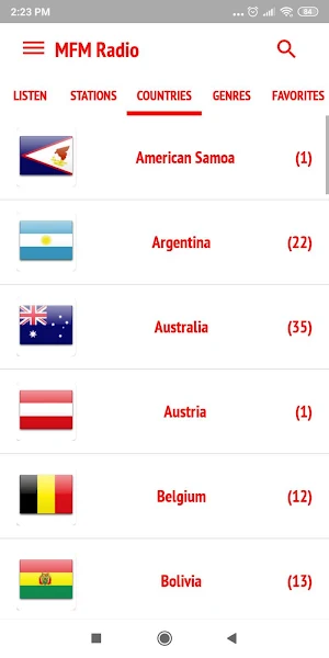 MFM Radio Maroc Online Screenshot 2