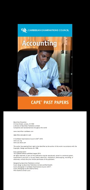 CAPE Past Papers Part 1 Screenshot 1