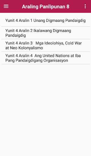 Araling Panlipunan 8 Screenshot 3