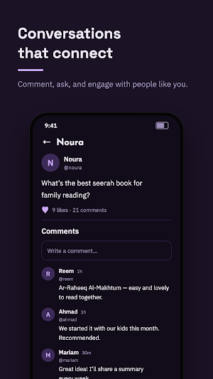 Kalima - Muslim Social Space Screenshot 3