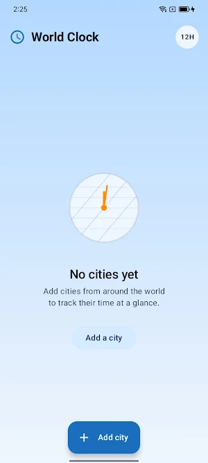 World Hour Pulse Clock Screenshot 0