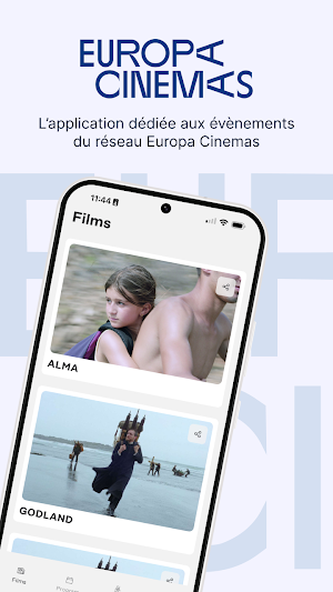 Europa Cinemas App Screenshot 0