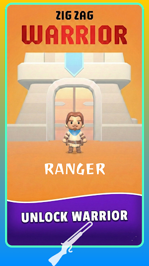Zig Zag Warrior: Mirror Cam Screenshot 2