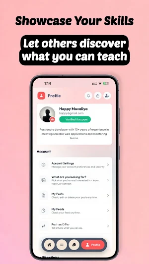BUDDyDESK | Skill Exchange Screenshot 2