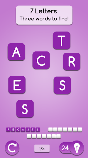 AnagrApp - Brain Training with words : Brain games Screenshot 3