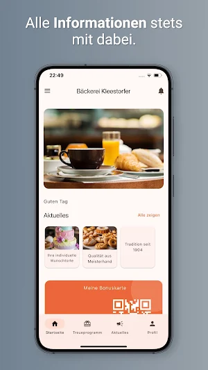 Bäckerei Kleestorfer Screenshot 0