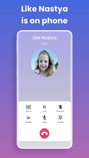 Like Nastya Fake Video Call Screenshot 2