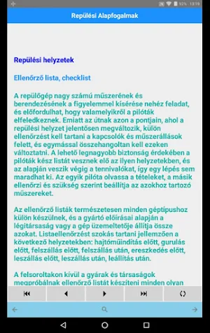 Repülési Alapfogalmak Screenshot 2