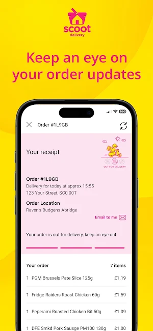 Scoot Delivery Screenshot 3