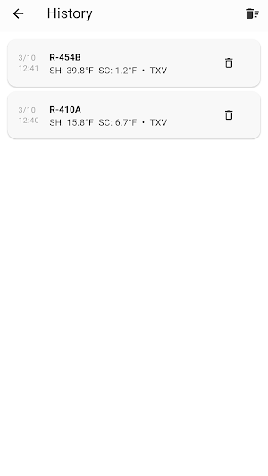 Superheat Calculator - HVAC Screenshot 3