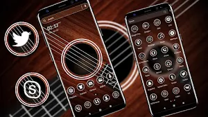 Guitar Launcher Theme Screenshot 0