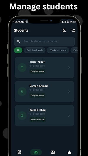 Darul Hijra Admin App Screenshot 1