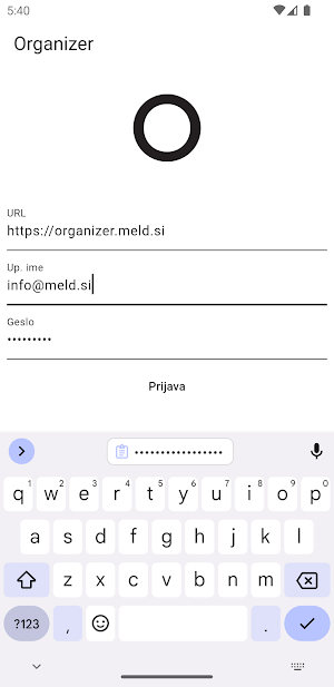 Organizer Screenshot 0