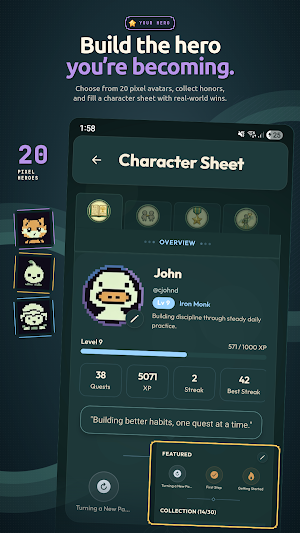 CheckMate: Habit Quest & Raid Screenshot 3