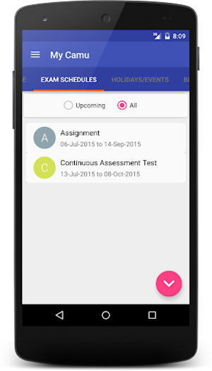 MyCamu - Students & Parents Screenshot 0