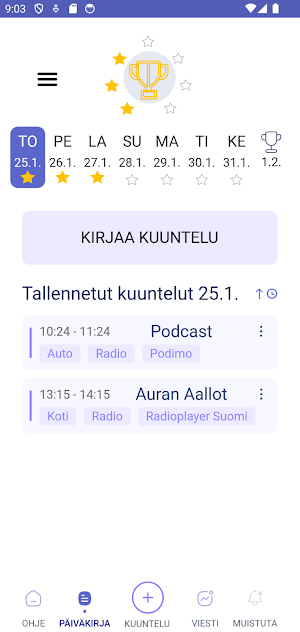 Audioni Screenshot 0