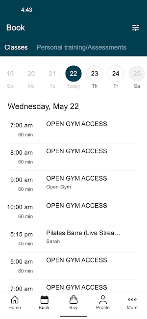 Ocean Blue Pilates & Strength Screenshot 1