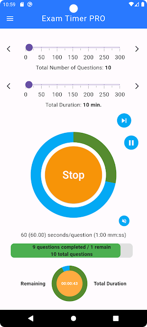 Exam Timer PRO:Effortless,Easy Screenshot 3