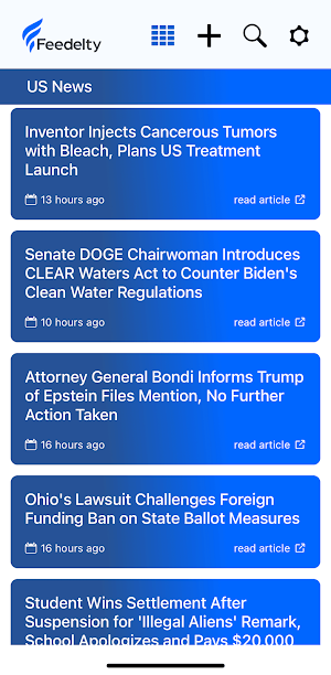 Feedelty: Unbiased News Screenshot 2