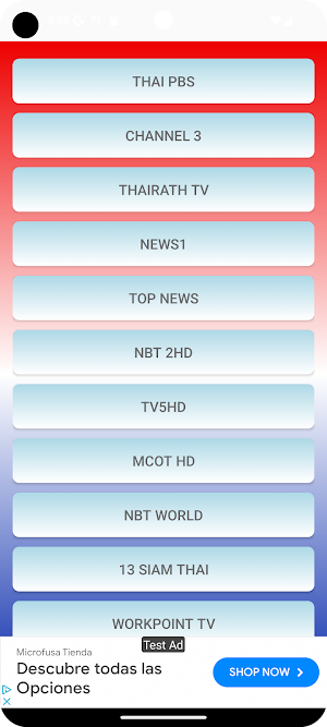 Thailand TV Live Screenshot 1