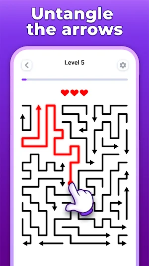 Arrows Master: Tap Away Puzzle Screenshot 0