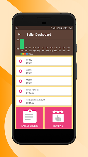 Multi-Vendor Marketplace Mobile App for Magento Screenshot 1