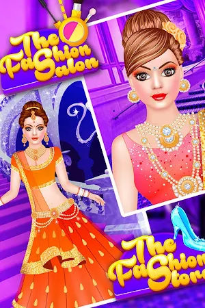 Royal Indian Doll Wedding Salon : Marriage Rituals Screenshot 1