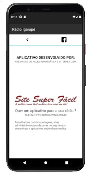 Rádio Igarapé Screenshot 2