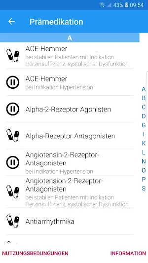 OEGARI Dauermedikation Management Screenshot 1