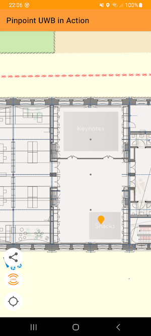 Pinpoint UWB in Action Screenshot 0