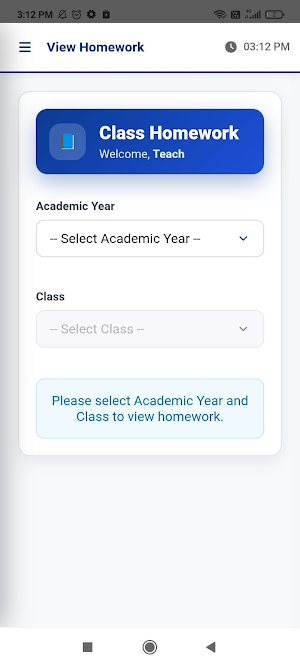 PowerBadii Teacher App Screenshot 1