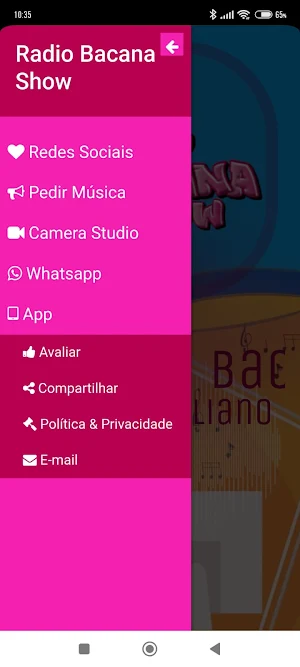 Rádio Bacana Show Screenshot 2
