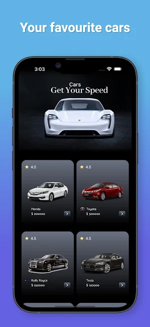 Car Showroom Screenshot 1