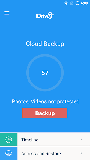 IDrive Online Backup Screenshot 0