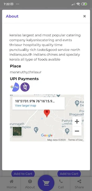 Kalyanis Caterings Screenshot 3