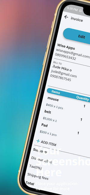 Invoice Manager: Simple & Easy Screenshot 2