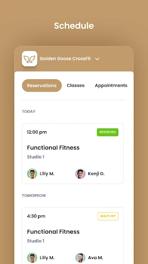 Golden Goose CrossFit Screenshot 2