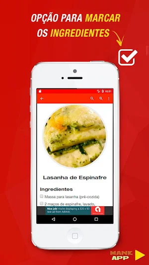 Receitas de Domingo Screenshot 2