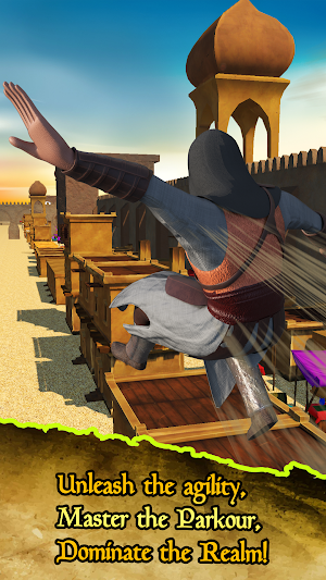 Parkour Run Game Ancient City Screenshot 2