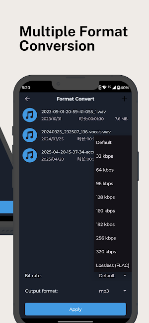 AudioX - Audio Editor & AI Screenshot 2